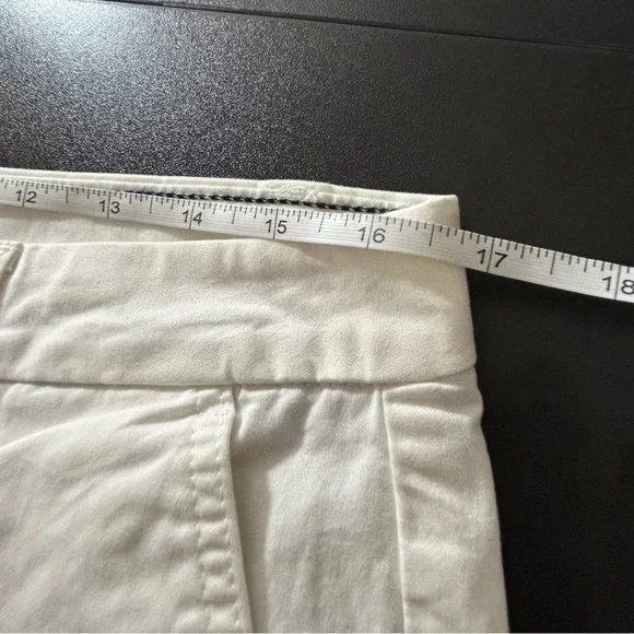 Tommy Hilfiger Women's Pants Straight Leg White Size 10 - Picture 5 of 8